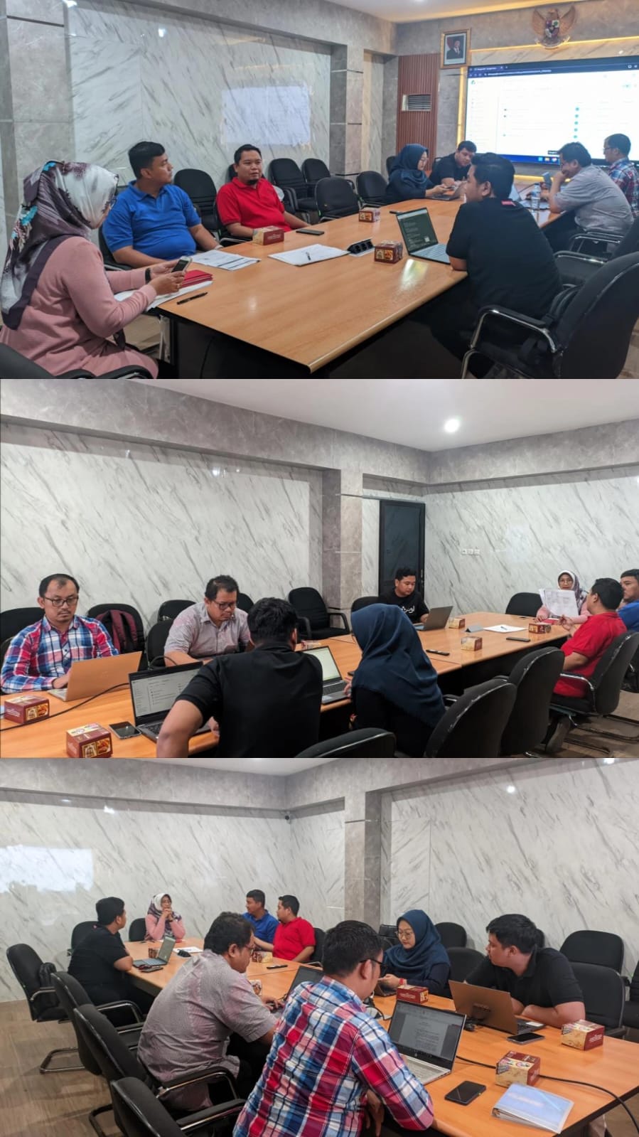 Rakor Pembahasan Rancangan Perwal tentang Penyelenggaraan Informasi Geospasial Daerah Kota Semarang